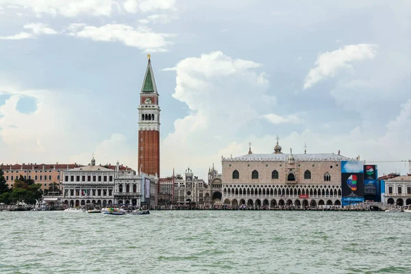 Venice Italy August 2011 View Top Venice Mark Square Lagoon — Stock Photo, Image