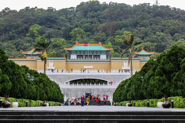 Taipei Taiwan März 216 Der Eingang Des Gugong National Palace — Stockfoto
