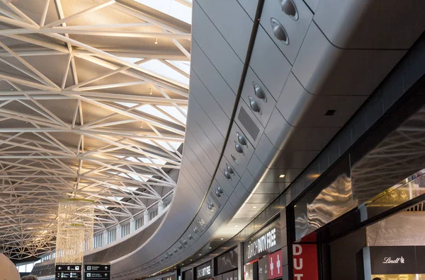 Zurich Airport Zwitserland November 2017 Interieur Van Internationale Luchthaven Zurich — Stockfoto