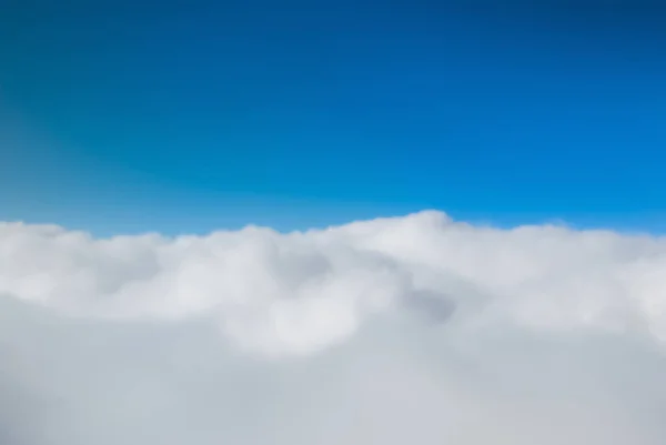 Foto Aufgenommen Auf Einer Wolke Mit Blauem Himmel — Stockfoto