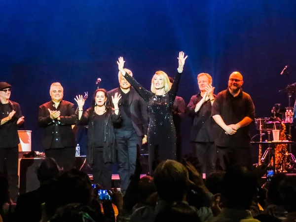 Olivia Newton John Live Count Basie Theater Red Bank April — Stock Photo, Image