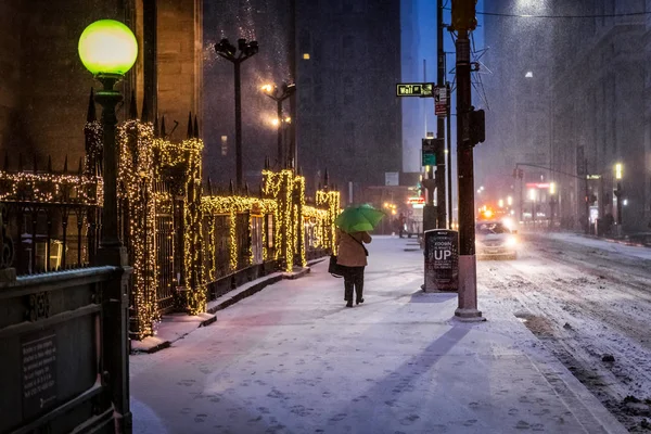 Nieve de la mañana — Foto de Stock