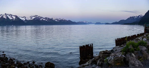 Resurrection Bay Panorama — Stockfoto