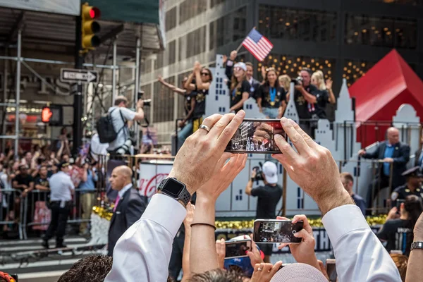 Zespół USA Parade — Zdjęcie stockowe