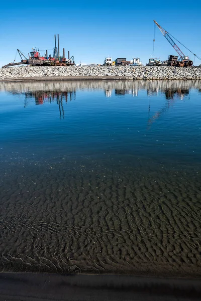 Sabbia di sabbia marina di Bering — Foto Stock