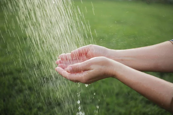 Laver Les Mains Frottant Avec Savon Pour Prévenir Virus Couronne — Photo