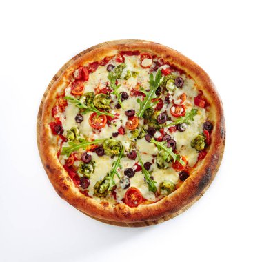 Yummy Pizza Marinara with Anchovy