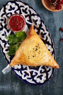 Kuzu Eti ile Samosa veya Samsa Dolması