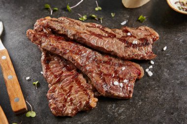 Sıcak Izgara Bütün Gaucho Biftek