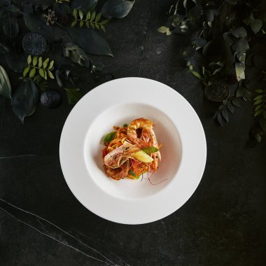 Izgara Tiger Pr ile Nefis Hizmet Yaratıcı Restoran Gıda