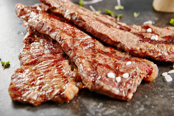 Bistecca Gaucho intera alla griglia calda — Foto Stock