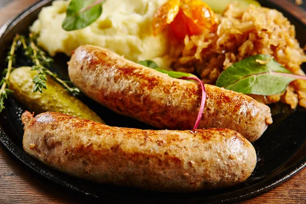 Traditional German Sausages — Stock Photo, Image