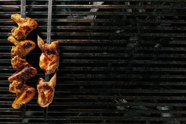 Set Shish Kebab atau Barbecue Shashlik — Stok Foto