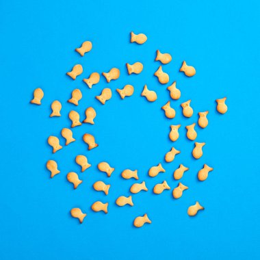 Yaratıcı minimal gıda Düzeni