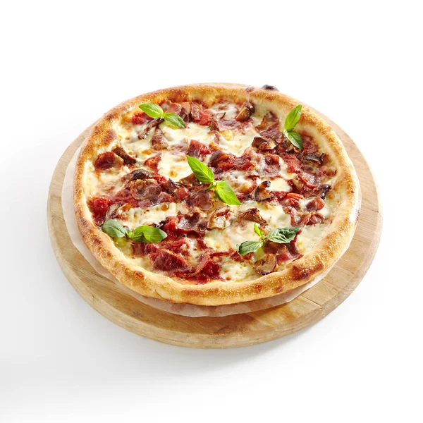 Canadian Pizza or Regina — Stock Photo, Image