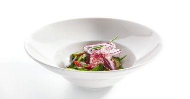 Taze sebze salatası closeup