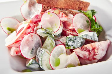 Lezzetli restoran salata