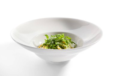Tavşan soslu ve roka soslu Tortellini.
