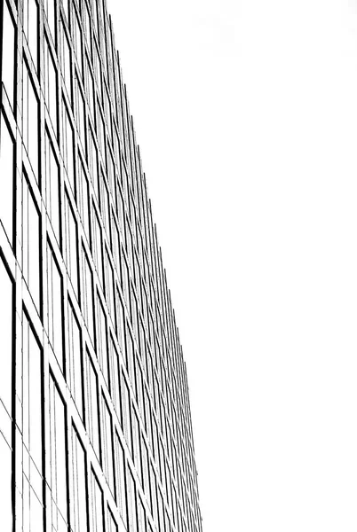 Grafisk Abstrakt Låg Vinkel Bild Hög Upphov Byggnad Stockbild