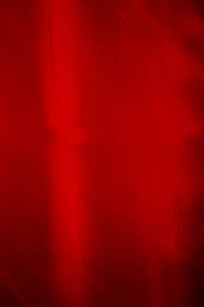 Zbliżenie Błyszczącego Czerwonego Nylonu — Zdjęcie stockowe