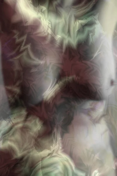 Colagem Gerada Digitalmente Com Ilustração Flores Cobrindo Uma Mulher Nua — Fotografia de Stock