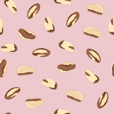 Pırıl pırıl bir Brezilya deseni. Mutfak, yemek baskısı. Tekstil tasarımı. Organik yiyecekler. El çizimi çizgi film vektör illüstrasyonu