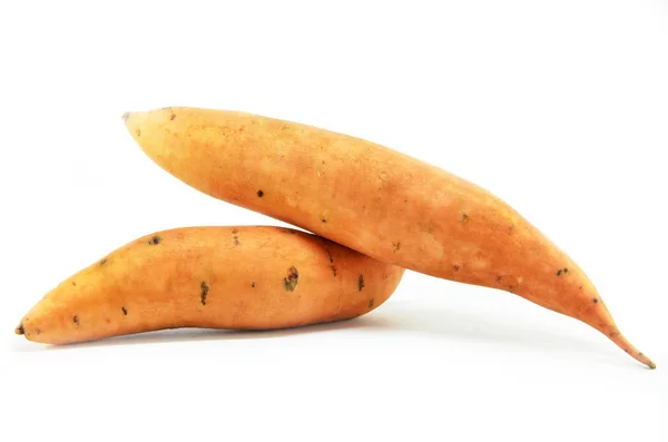 Batatas Aisladas Sobre Fondo Blanco — Foto de Stock