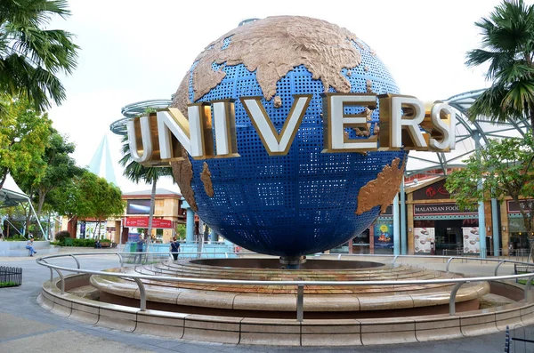 Singapur Jun 2018 Universal Studios Singapore Encuentra Sentosa Singapore Uno — Foto de Stock