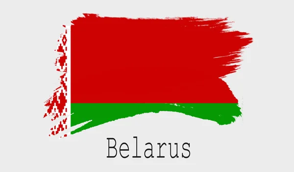 Belarus Flag White Background Rendering — Stock Photo, Image