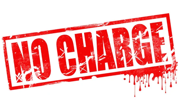 Charge Word Red Frame Rendering — Stock Photo, Image
