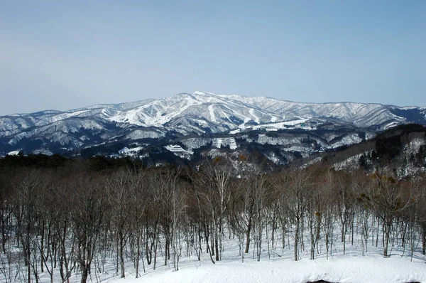 Montaña Dainichi Invierno Toyama Japón — Foto de Stock