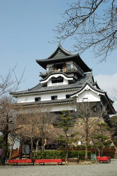 Inuyama Japonia Apr 2018 Zamek Inuyama Jest Japoński Zamek Mieście — Zdjęcie stockowe