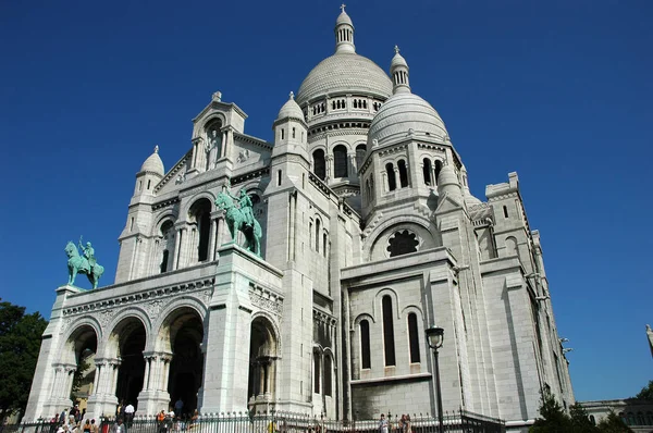 París Francia Jul 2018 Basílica Del Sacre Couer Montmartre París — Foto de Stock