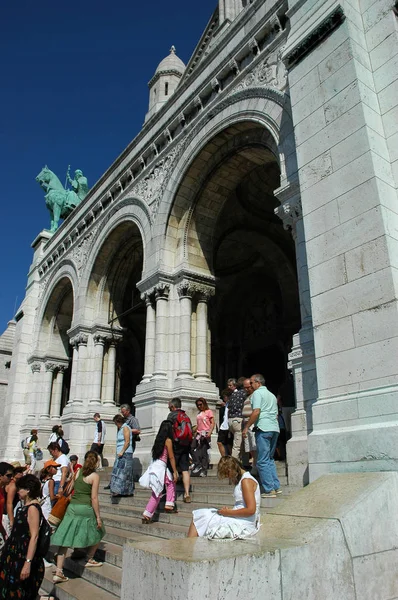 Paris France Jul 2018 Basilique Sacré Couer Montmartre Paris France — Photo