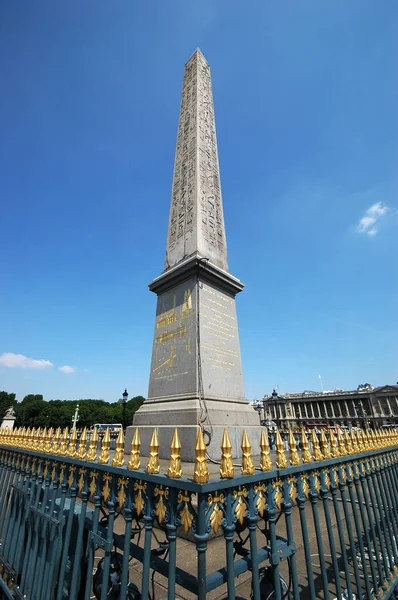 Paříž Francie Červenec 2018 Obelisk Luxor Náměstí Place Concorde Paříži — Stock fotografie