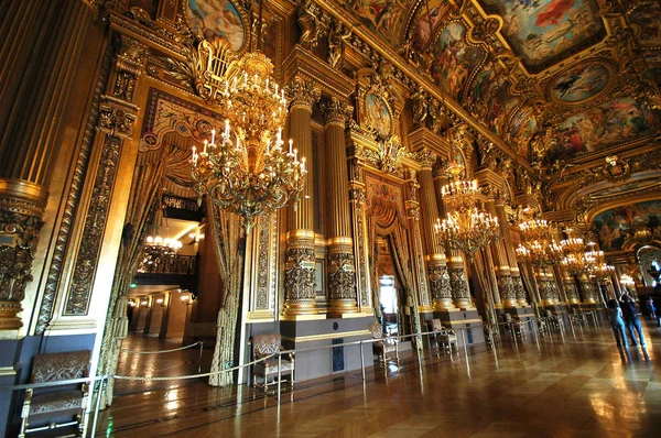 Paris Frankrijk Jul 2018 Binnenaanzicht Van Opera Nationale Paris Garnier — Stockfoto