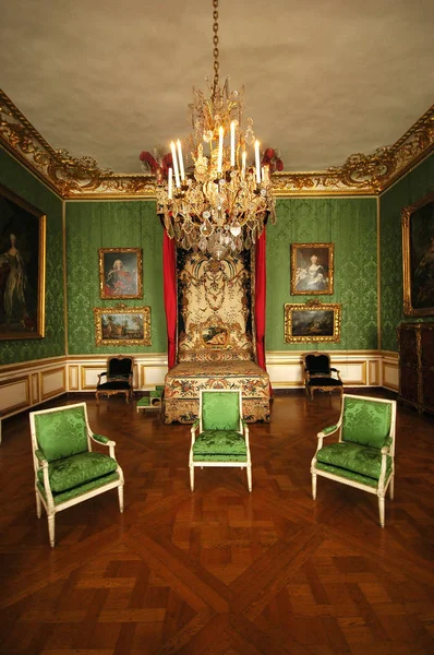 Paris France Jul 2018 Interior Chateau Versailles Palácio Versalhes Perto — Fotografia de Stock