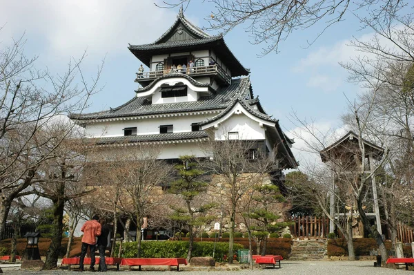 Inuyama Japón Abr 2018 Castillo Inuyama Castillo Japonés Ciudad Inuyama —  Fotos de Stock