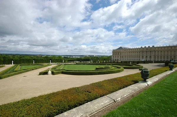 Paris France Jul 2018 Beau Jardin Dans Célèbre Château Versailles — Photo