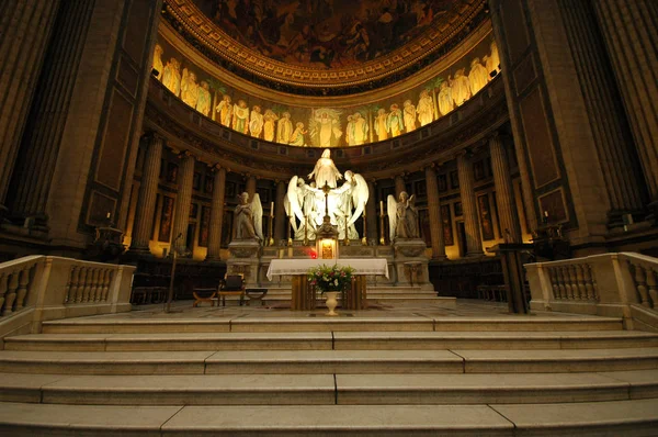 Paris França Jul 2018 Interiores Eglise Madeleine Paris Madeleine Church — Fotografia de Stock