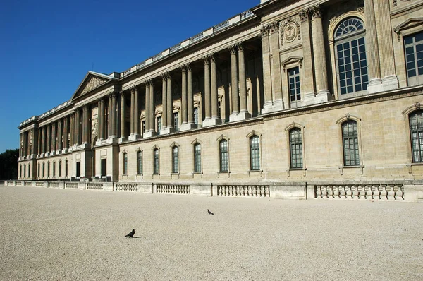 Paris France Jul 2018 Les Bâtiments Louvre Dans Cour Principale — Photo