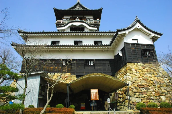 Inuyama Japonia Apr 2018 Zamek Inuyama Jest Japoński Zamek Mieście — Zdjęcie stockowe