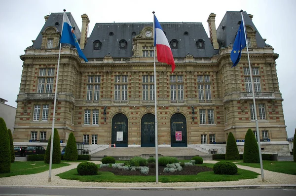 Paris France Jul 2018 Exterior View Town Hall Versailles City — Stock Photo, Image