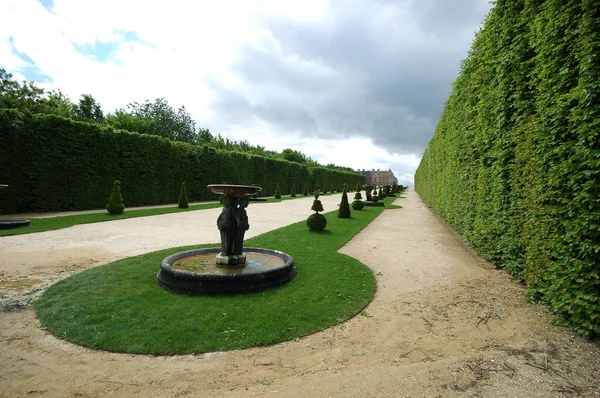 Primavera Los Jardines Del Palacio Versalles París Los Colores Son — Foto de Stock