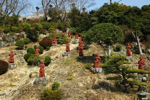Inuyama Japón Abr 2018 Vista Del Santuario Naritayama Inuyama Japón —  Fotos de Stock