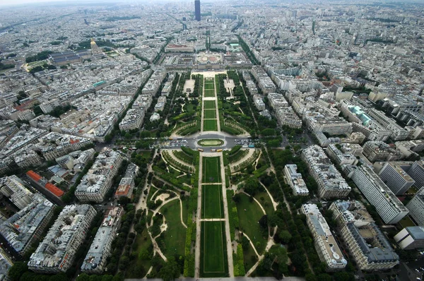 Paris França Jul 2018 Vista Campo Marte Dos Bairros Centrais — Fotografia de Stock