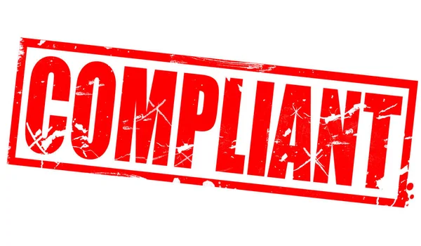 Compliant Word Red Frame Rendering — Stock Photo, Image