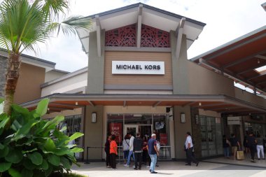 Genting Highlands, Malezya - 03 Aralık 2018: Michael Kors Genting Highlands, Malezya içinde saklayın. Michael Kors difüzyon etiket Michael Michael Kors 2004 yılında başlattı.