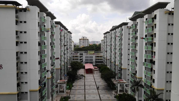 Singapur Ene 2019 Vista Del Edificio Residencial Singapur También Conocido —  Fotos de Stock