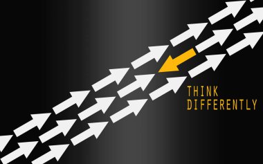 Sarı ok yönünü değiştirmek, farklı kavram, 3B oluşturmayı düşünüyorum